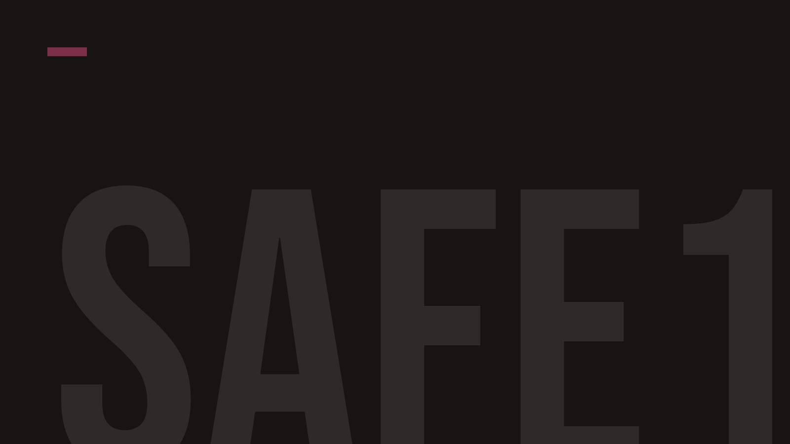 Safeguarding Level 1